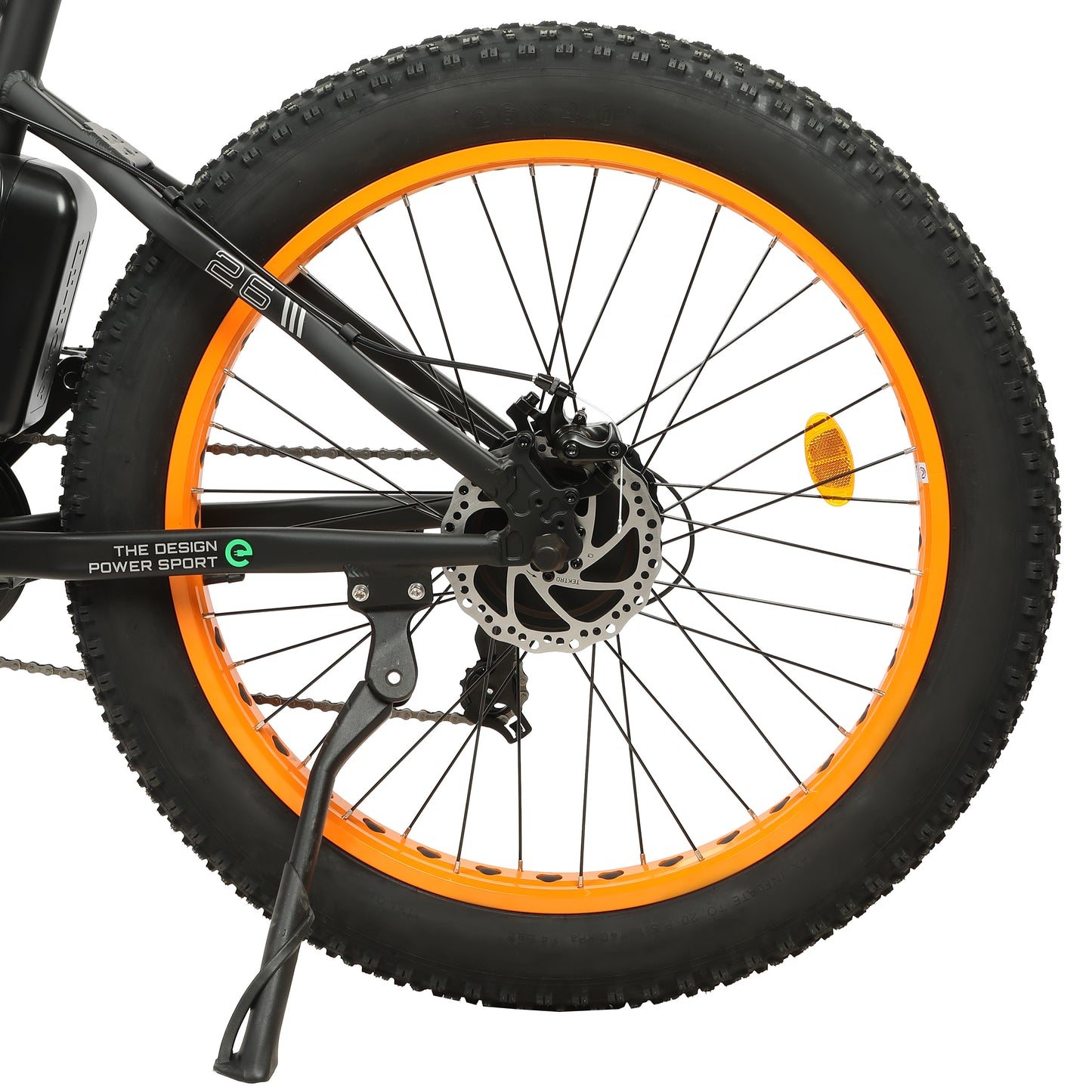 UL Certified | Ecotric Cheetah 26" Fat Tire Beach Snow Electric Bike
