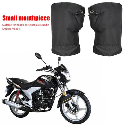 Protective Motorcycle Scooter Thickened Warm Handlebar Cover Grip Gloves