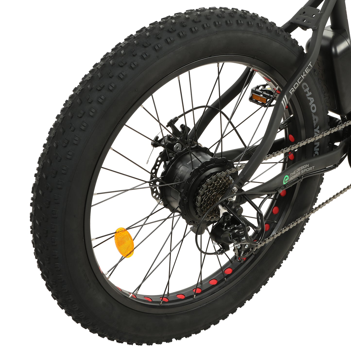 UL Certified | Ecotric Rocket Fat Tire Beach Snow Electric Bike