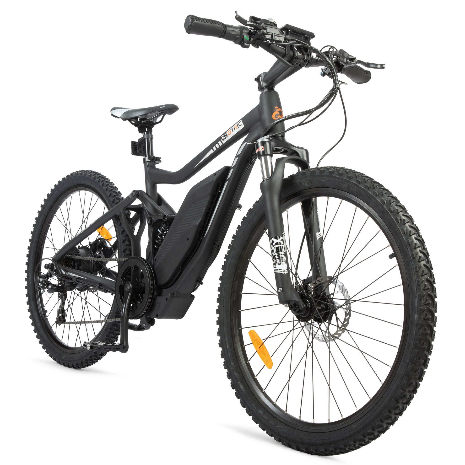 Ecotric Tornado Full Suspension Electric Bike MTB - TopRideElectric Ecotric