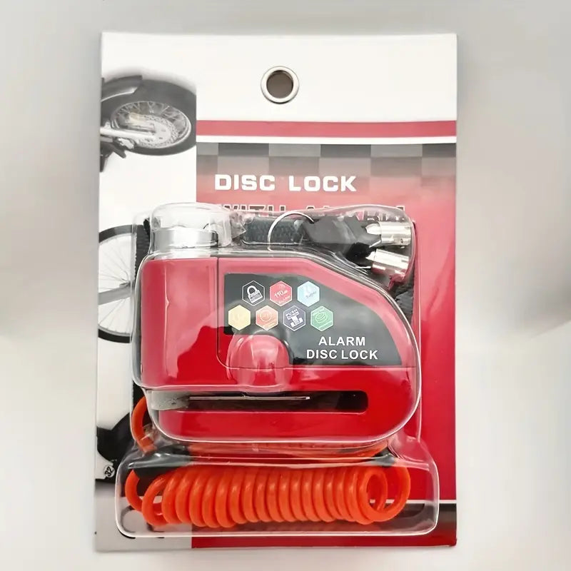 Anti Theft Disc Brake Waterproof Alarm Lock For Electric Scooters Bikes Motorcycles