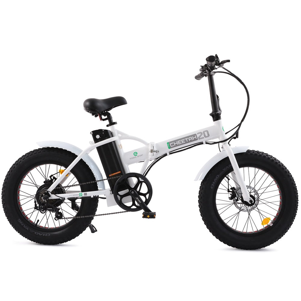 UL Certified | Ecotric 36V 12.5Ah 500W 20" Fat Tire Portable and Folding Electric Bike