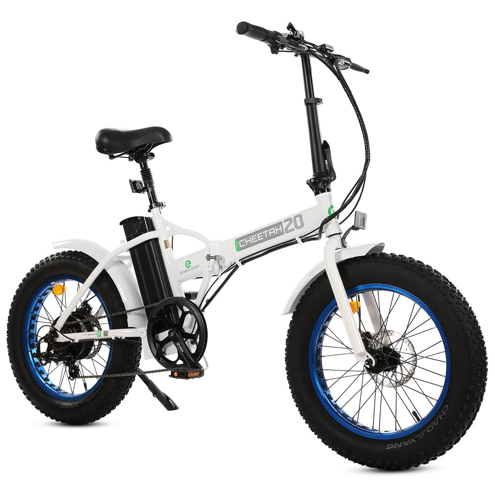 UL Certified | Ecotric 36V 12.5Ah 500W 20" Fat Tire Portable and Folding Electric Bike