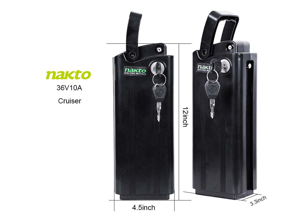 Nakto Electric Bike Battery For 26" Nakto Cruiser