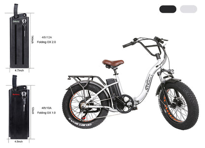 Nakto Electric Bike Battery For Nakto Folding OX