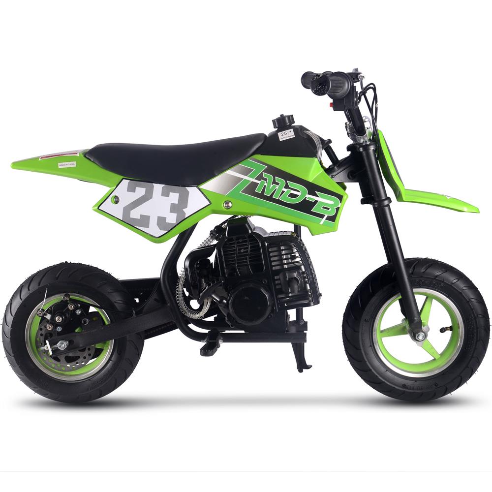 All-New! MotoTec DB-02 50cc 2-Stroke Kids Supermoto Gas Dirt Bike