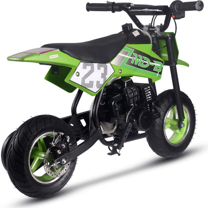 All-New! MotoTec DB-02 50cc 2-Stroke Kids Supermoto Gas Dirt Bike