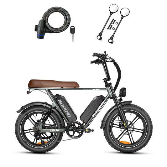 [New] MUKKPET | NINJA Moped-Style 750W E-Bike