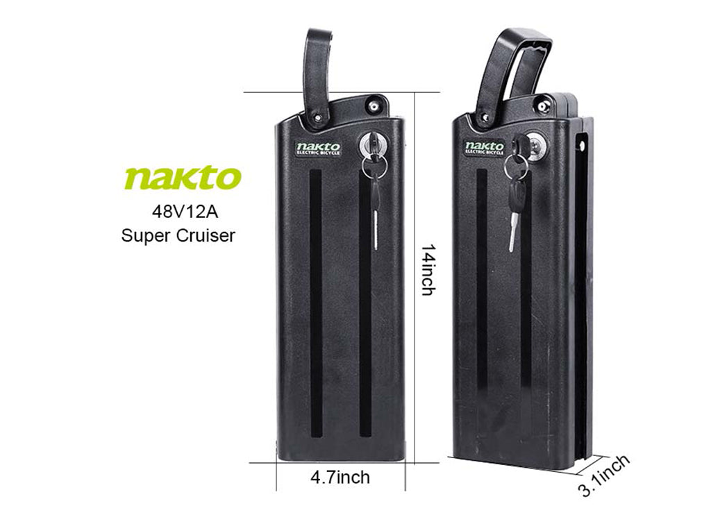 Nakto Electric Bike Battery For Nakto Super Cruiser