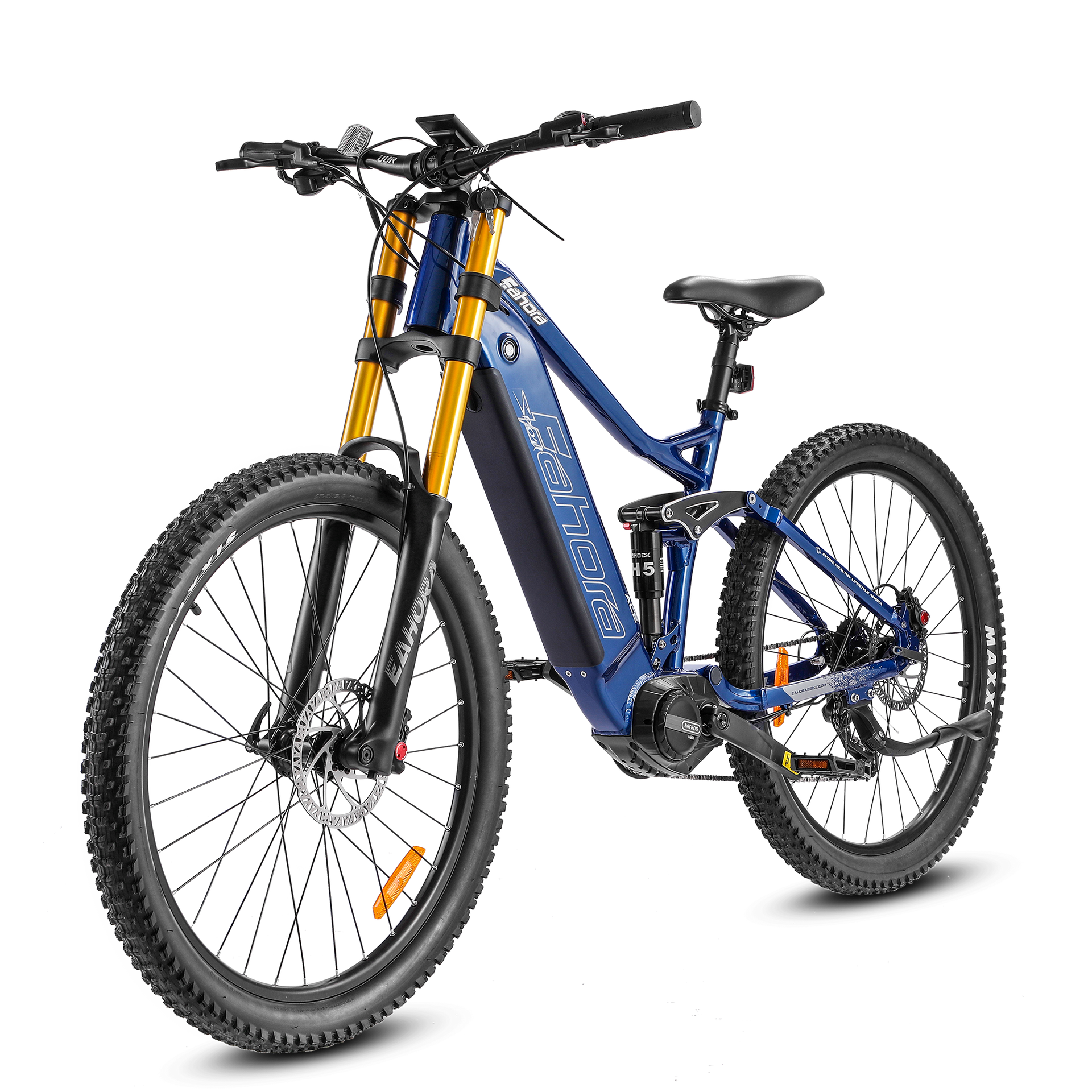 EAHORA | ACE 500W Mid-Drive Mountain Electric Bike - TopRideElectric Eahora
