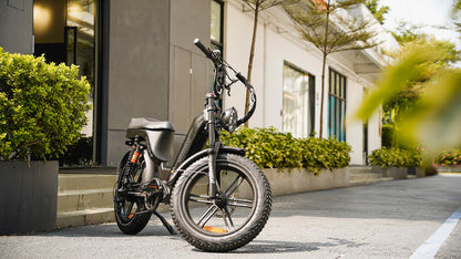 EAHORA | X9 Black 750W Moped Style Electric Bike