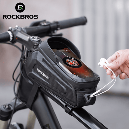 ROCKBROS Waterproof Touch Screen Bicycle Bag Front Top Frame - TopRideElectric TopRideElectric