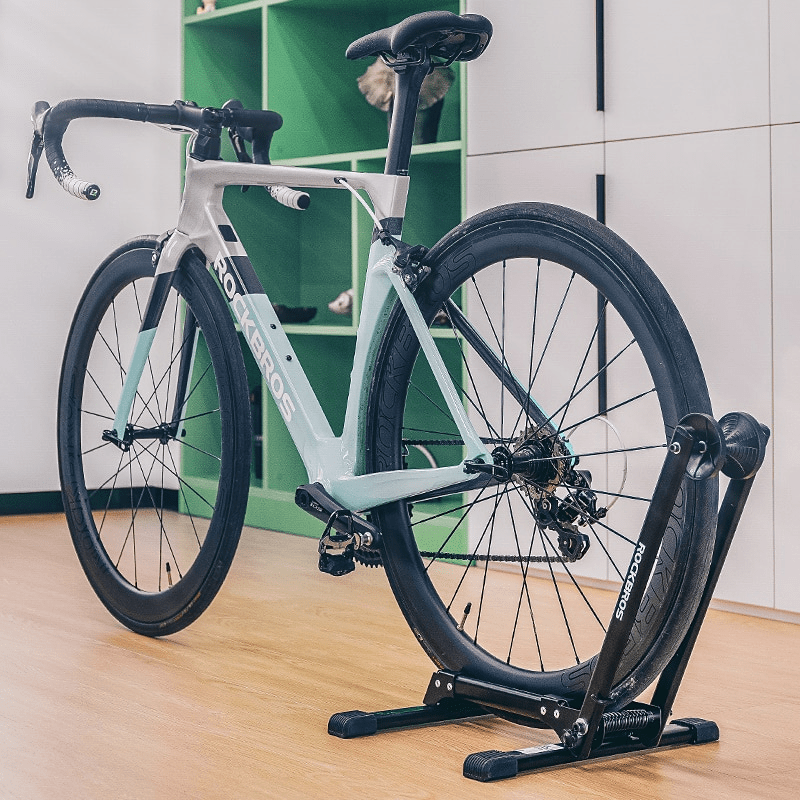 ROCKBROS Bicycle Stand Support Holder Rack Storage Indoor Floor Bike Parking Stand