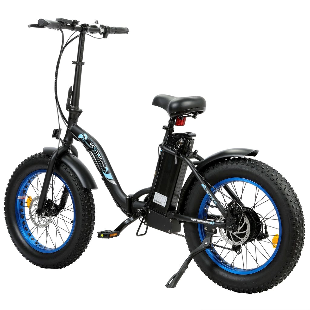 UL Certified-Ecotric Dolphin 20" Portable and Folding Fat Tire Electric Bike - TopRideElectric Ecotric