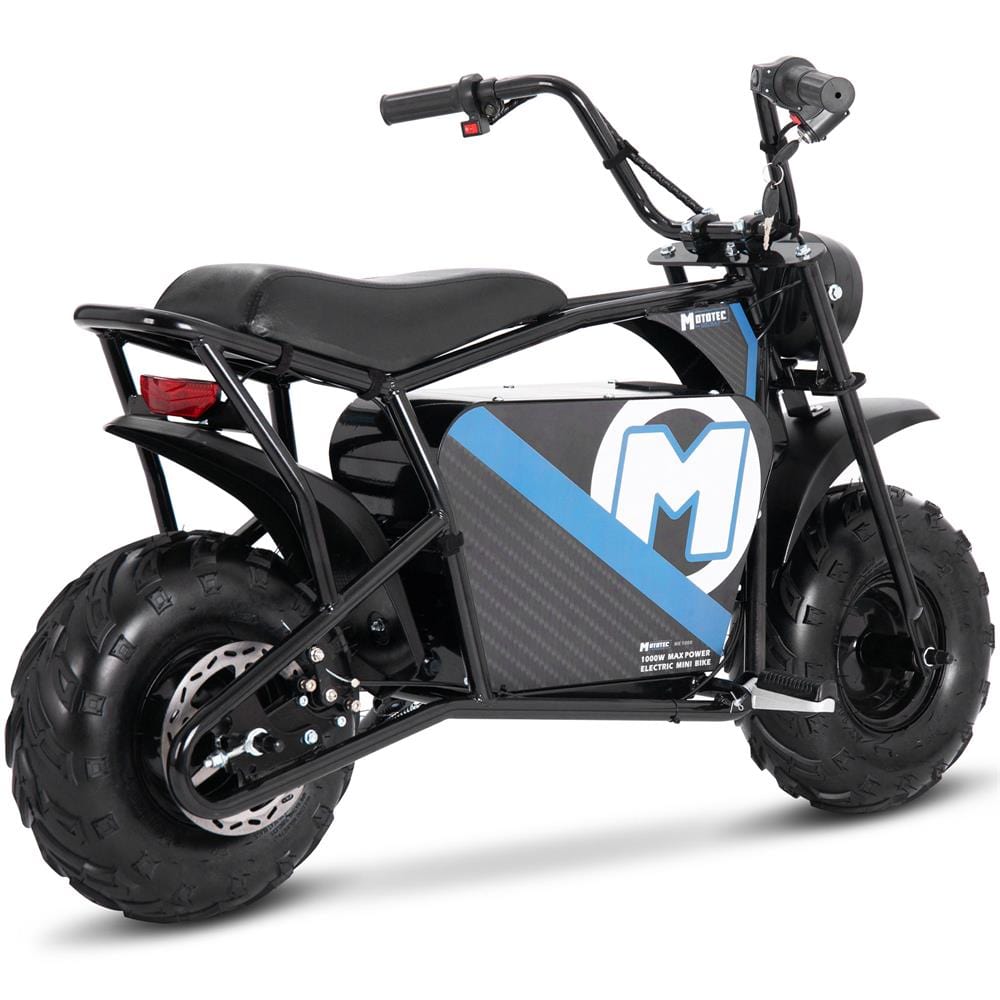 MotoTec 48v 1000w Electric Powered Mini Bike - TopRideElectric MotoTec