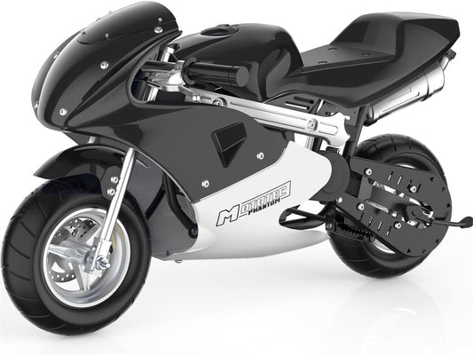 MotoTec Phantom Gas Pocket Bike 49cc 2-Stroke - TopRideElectric MotoTec