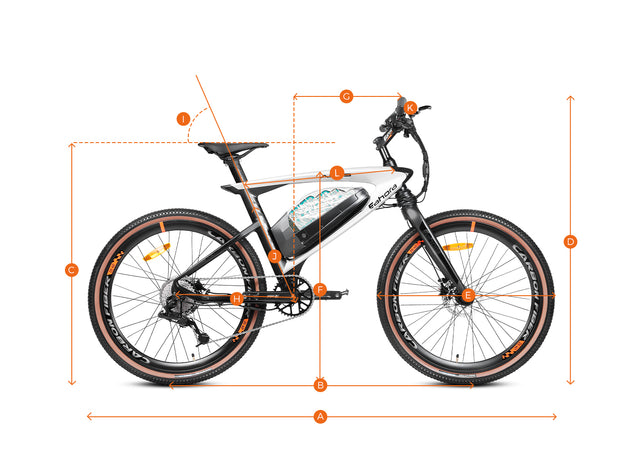 EAHORA APUS Limited Edition 500W Carbon Fiber Road Electric Bike