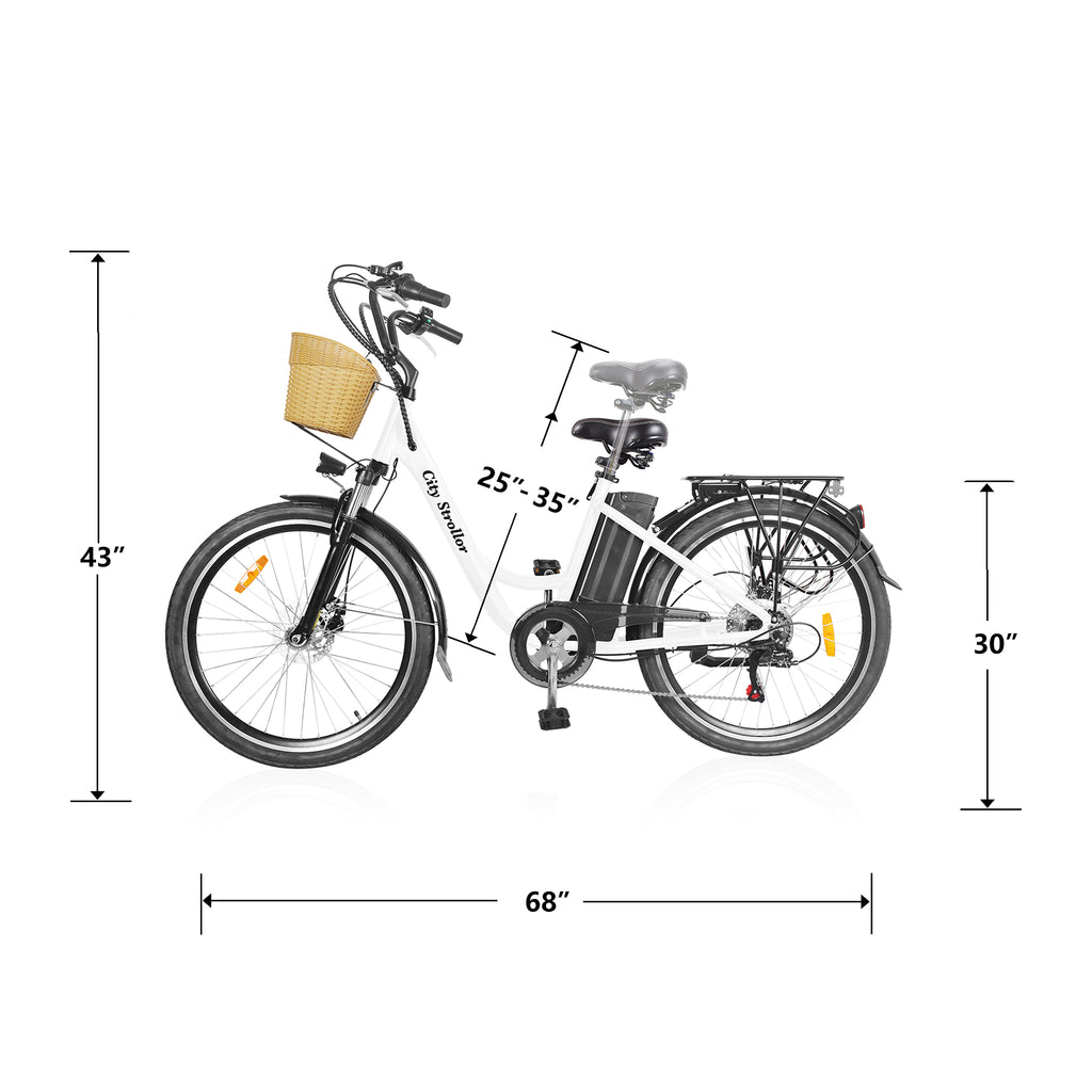 NAKTO City Stroller Electric Bike