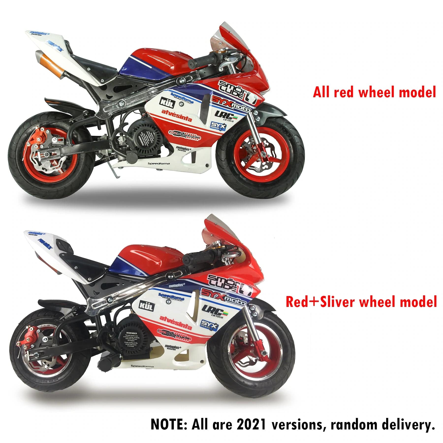 SYX MOTO 49cc Gas Powered Off Road Mini Pocket Bike – TopRideElectric