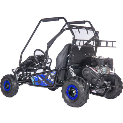 MotoTec Mud Monster XL 212cc 2 Seat Go Kart Full Suspension - TopRideElectric MotoTec