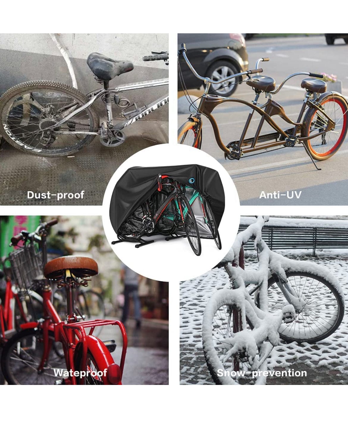 Cycle covers best sale for bike racks