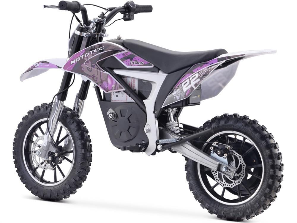 MotoTec 36v 500w Demon Lithium Electric Dirt Bike - TopRideElectric MotoTec