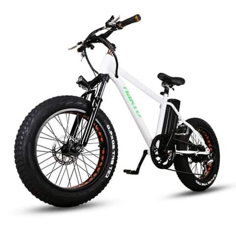 Best Electric Bike | NAKTO Mini Cruiser Fat Tire Electric Bicycle - TopRideElectric Nakto