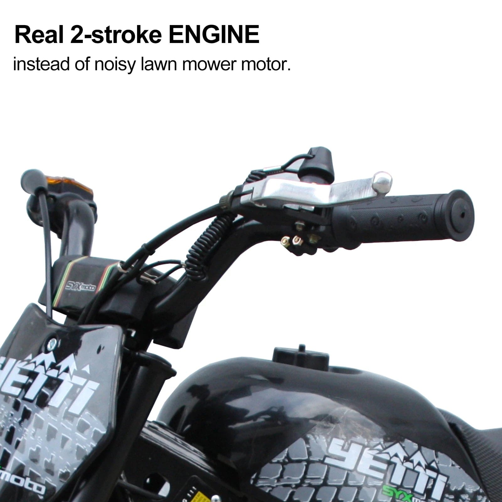 SYX MOTO YETTI 50cc Mini Dirt Bike - TopRideElectric SYXMoto