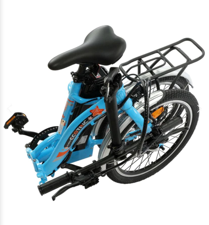 Ecotric electric 2024 foldable bike