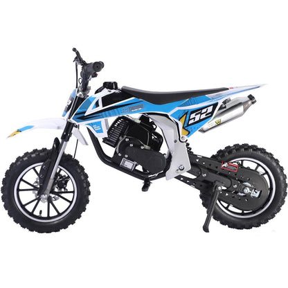 MotoTec Warrior 52cc Kids Dirt Bike - TopRideElectric MotoTec