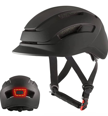 Besmall Bike Helmet for Men Women Adults with LED Rear Light - TopRideElectric TopRideElectric