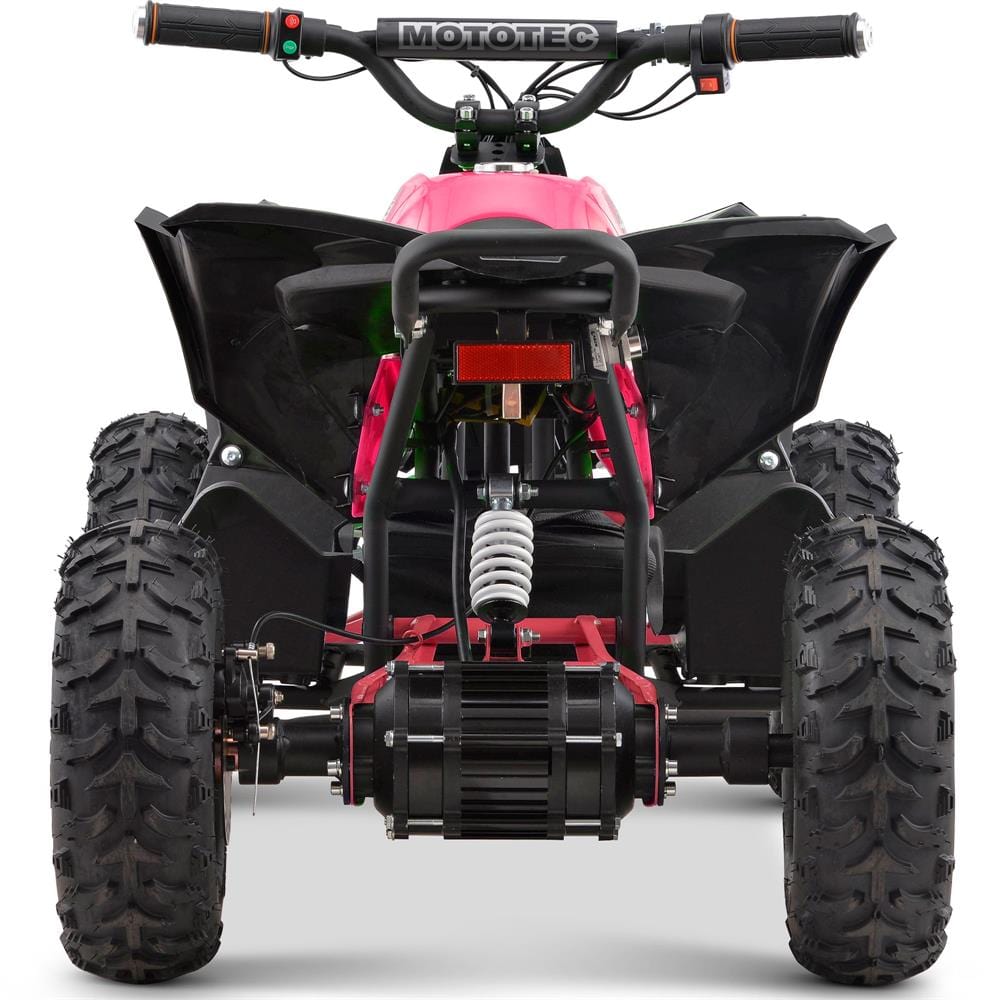 MotoTec 36v 500w Renegade Shaft Drive Kids ATV - TopRideElectric MotoTec