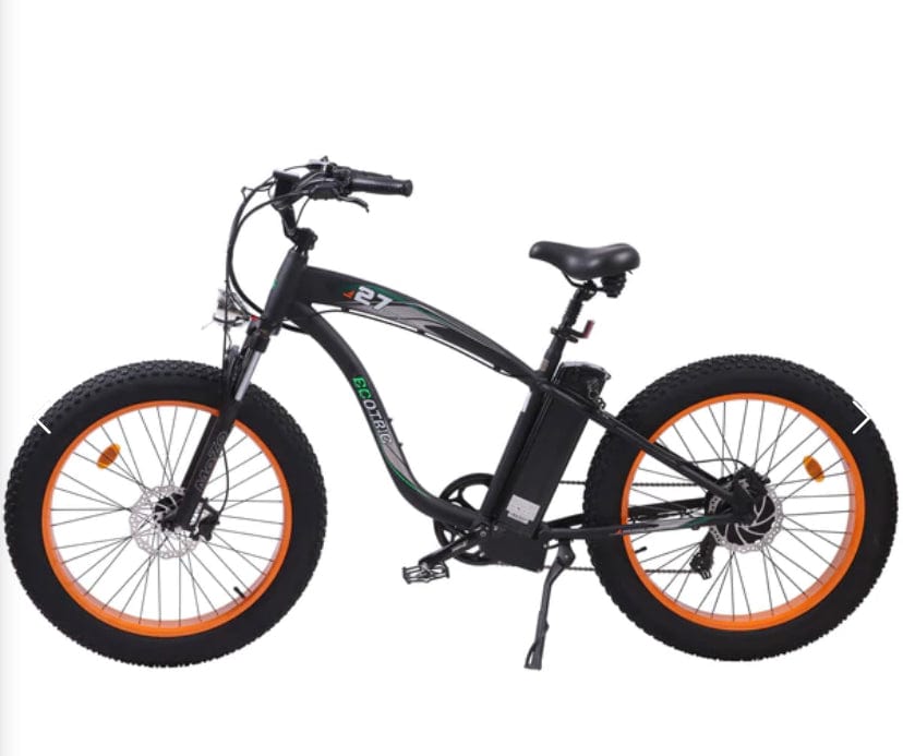 UL Certified-Ecotric Hammer Electric Fat Tire Beach Snow Bike - TopRideElectric Ecotric