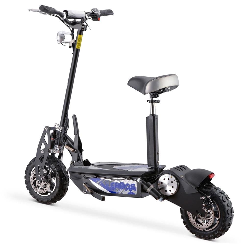 MotoTec Chaos 2000w 60v Lithium Electric Scooter - TopRideElectric MotoTec