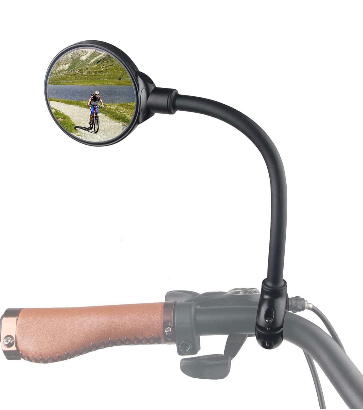 Bike Mirror, Bicycle Rear View Handlebar Mirrors Wide Angle - TopRideElectric TopRideElectric