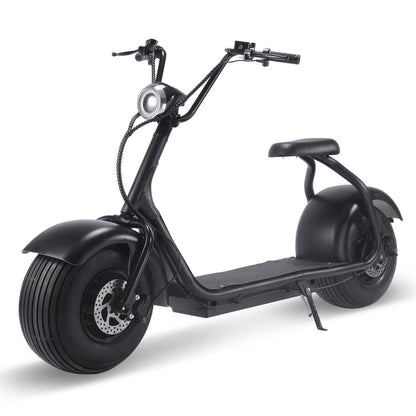 MotoTec Fat Tire 60v 18ah 2000w Lithium Electric Scooter Moped - TopRideElectric MotoTec