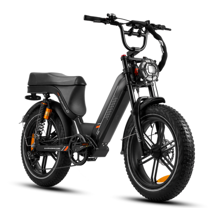 EAHORA X9 Black 750W Moped Style Electric Bike